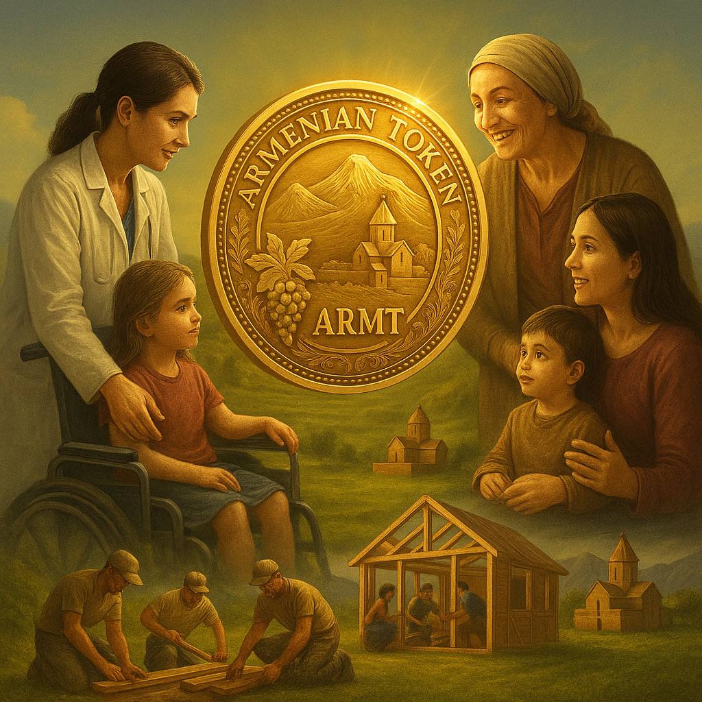 Armenian families united by ARMT token